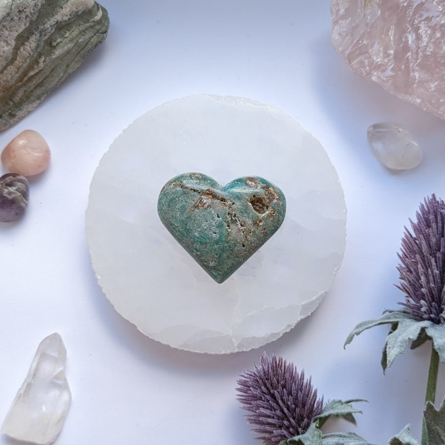 Amazonite Heart 5