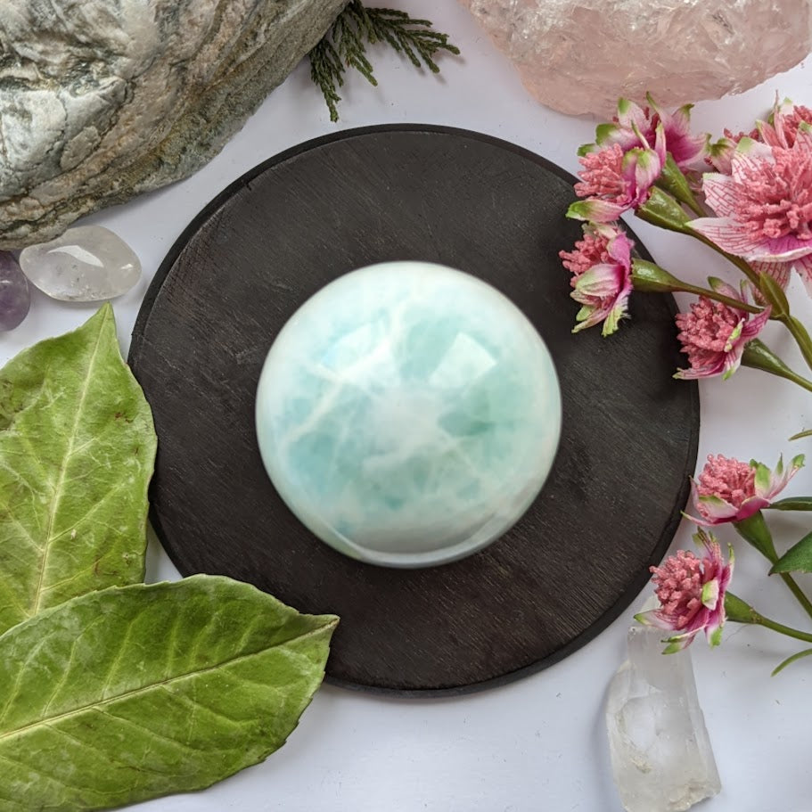 Larimar Sphere