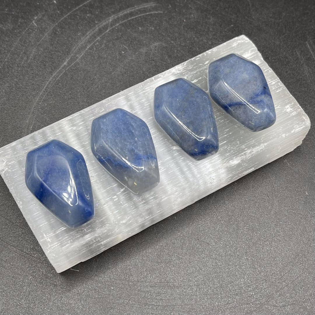 Blue Quartz Coffin