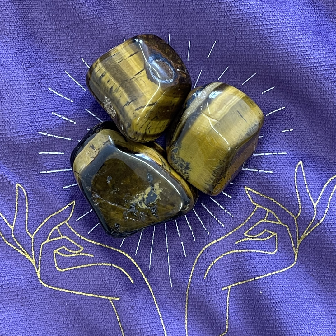 Gold Tiger Eye Tumblestone