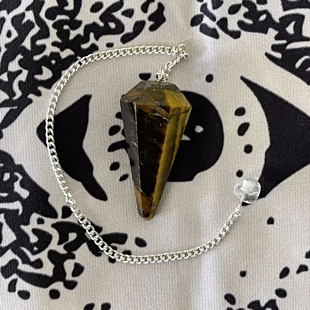 Tigers Eye Pendulum