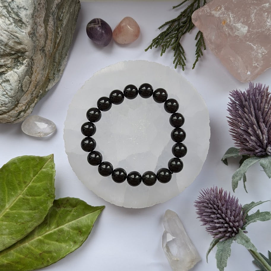 Rainbow Obsidian Power Bracelet