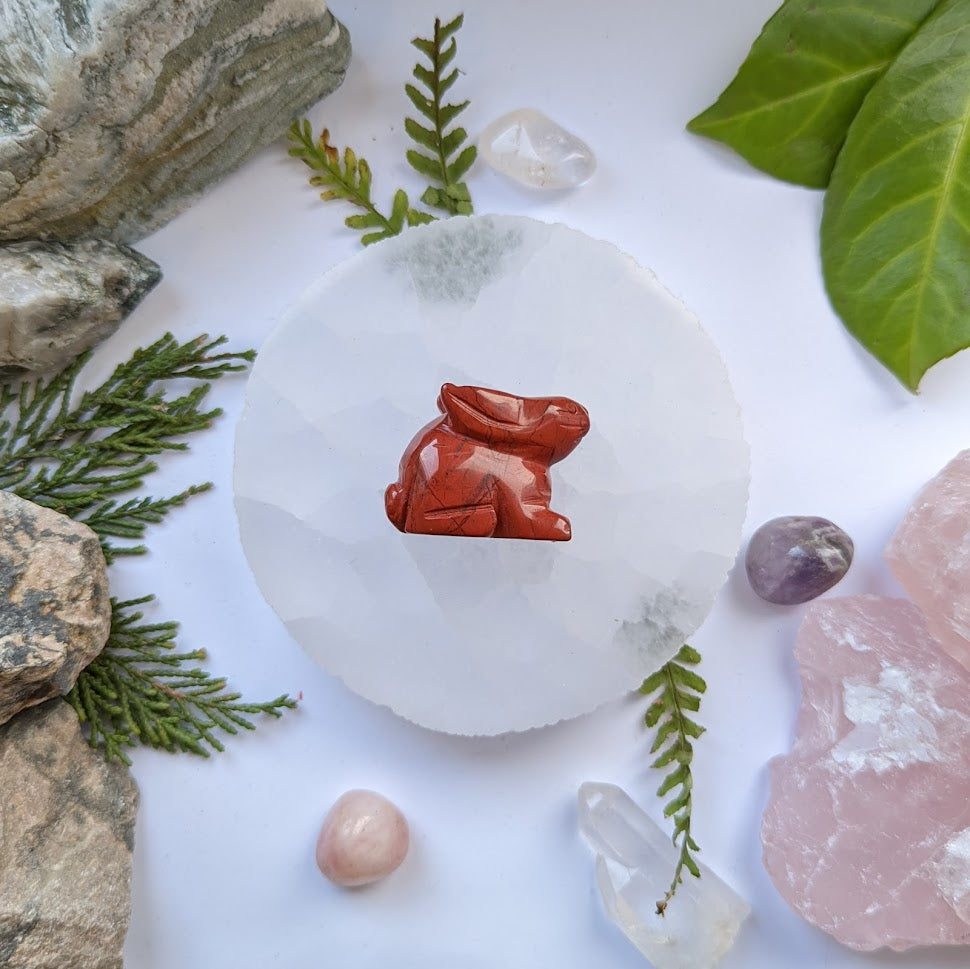 Red Jasper Bunny Rabbit