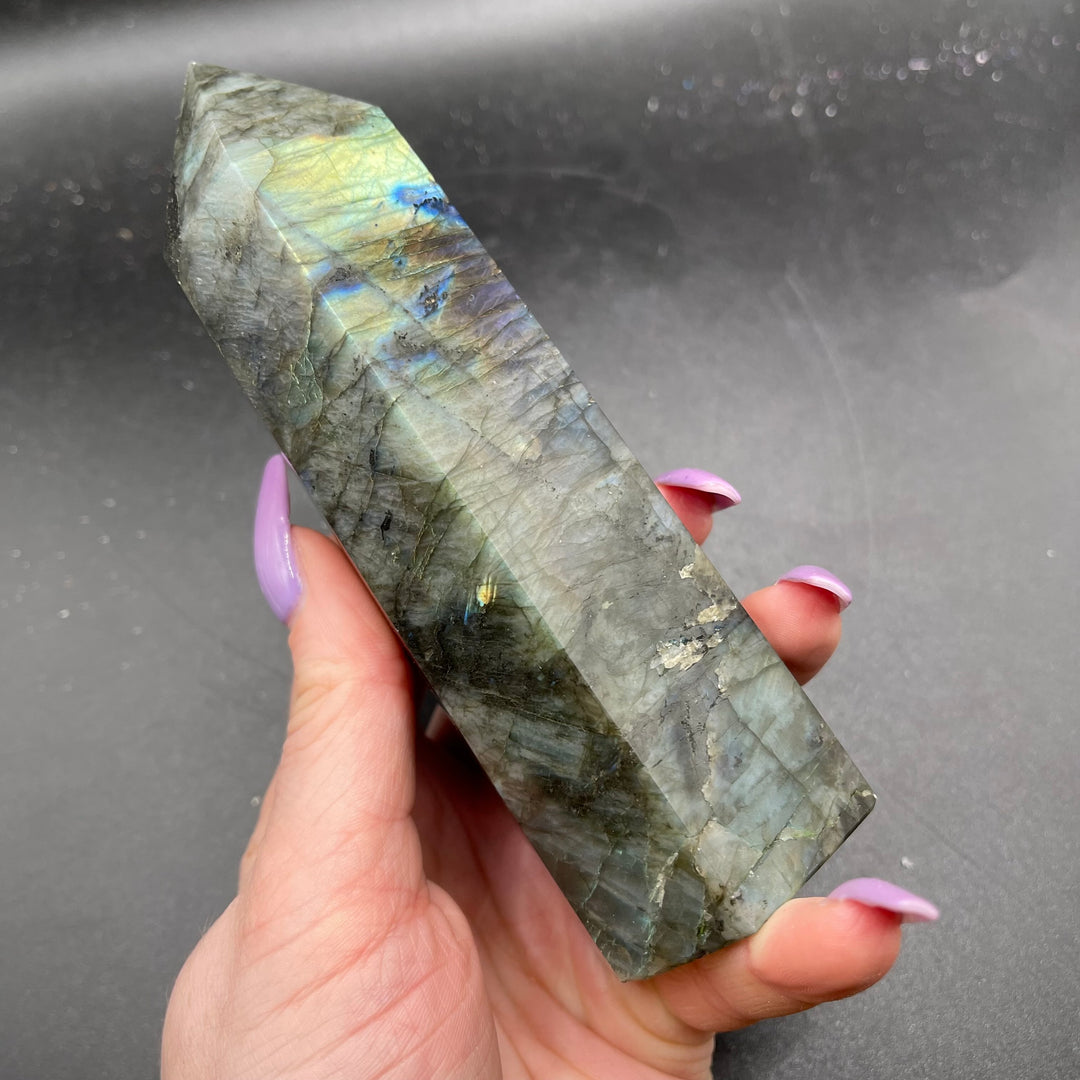 Labradorite Point 2